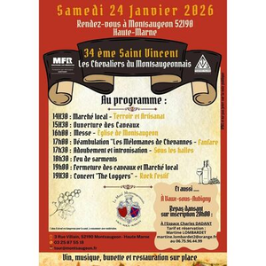 Illustration 🍷🍇SAINT-VINCENT // 24 Janvier 2026 🍇🍷