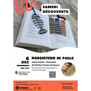 Illustration Samedi découverte - Marqueterie de Paille