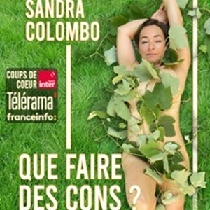 Illustration Sandra Colombo - Quoi faire des cons ? - Le Point-Virgule, Paris