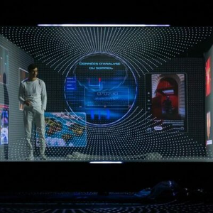 Illustration Scarlett & Novak – Théâtre visuel