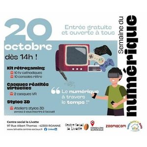 Illustration Semaine du Numérique à la Livatte