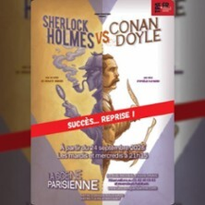 Illustration Sherlock Holmes Contre Conan Doyle - La Scène Parisienne, Paris