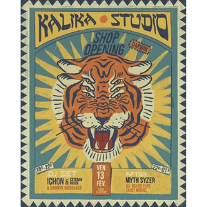 Illustration SHOP OPENING à DARWIN : KALIKA STUDIO