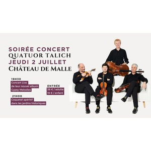 Illustration Soirée Concert Gypsy de Talich au Château de Malle