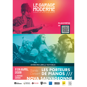 Illustration Soirée concert : Les Porteurs de Pianos /// Nova Sauvageonne