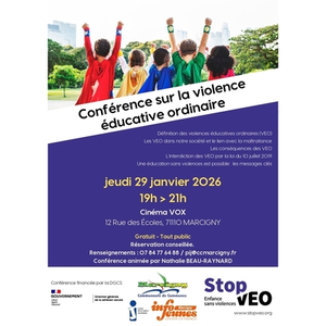 Illustration Soirée Conférence/échange sur la Violence Educative Ordinaire