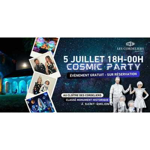 Illustration Soirée Cosmic Party au Cloître des Cordeliers