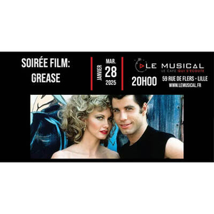 Illustration Soirée film: Grease