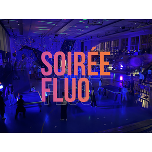 Illustration Soirée Fluo