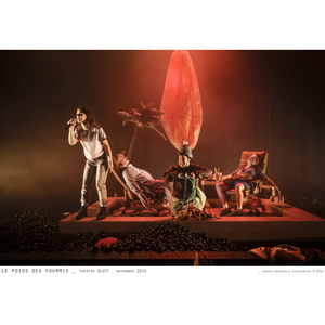 Illustration Spectacle de théâtre : Le poids des fourmis