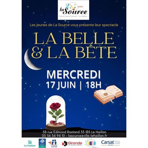 Illustration Spectacle la Belle et la Bête