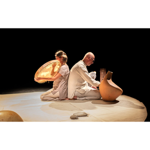 Illustration Stabat Ma Terre : Virgine Basset – Compagnie Axotolt | Graines de Spectacles