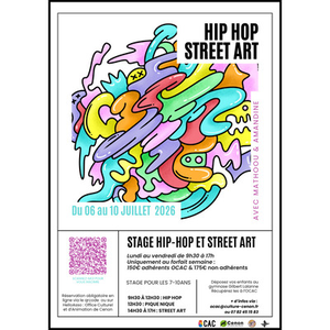 Illustration STAGE DE HIP HOP ET STREET ART