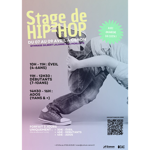 Illustration Stage Hip-Hop : Vacances d'avril