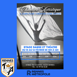 Illustration Stage théâtre et danse pour les 9/13 ans