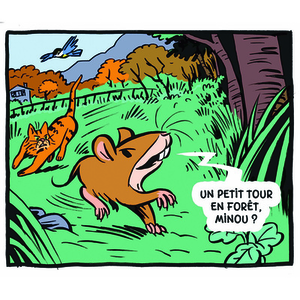 Illustration Stage visite-atelier BD avec Aurélien Cantou : les animaux de la basse-cour à l'honneur !