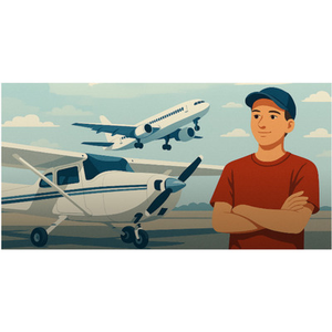 Illustration Stages jeune public / Découverte de l'aéronautique