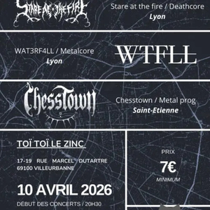 Illustration Stare at the fire + ChessTown + WAT3RF4LL