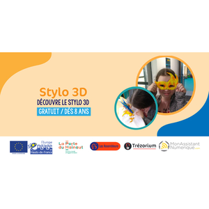 Illustration Stylo 3D