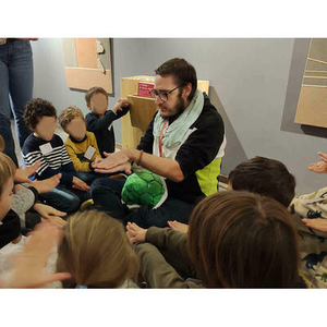 Illustration Sur les traces d'une tortue