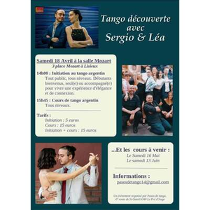 Illustration Tango découverte