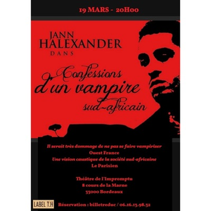 Illustration Théâtre 'Confessions d'un Vampire Sud-Africain'