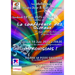 Illustration Théâtre Jour & Nuit | La Petite Gaillarde