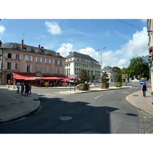 Illustration Tour de place : Place Carnot