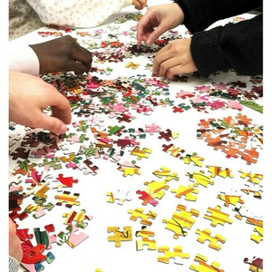 Illustration Tournoi de puzzle à la Bibliothèque Pierre Veilletet