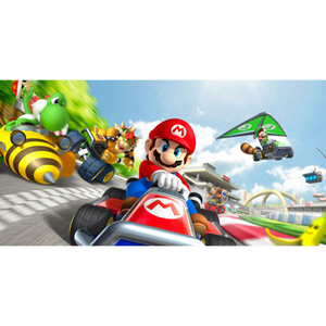 Illustration Tournoi Mario Kart sur écran géant