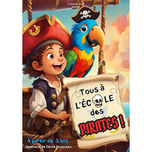 Illustration Tous à l'école des pirates | Défonce de Rire