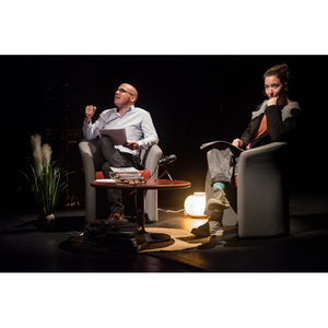 Illustration Tous les matins je me lève…et autres textes – Jean-Paul Dubois – Compagnie de l’Inutile