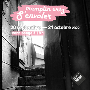 affiche de l'expo tremplin arty