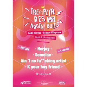 Illustration TREMPLIN FESTIVAL DES NOCTAMBULES 2026