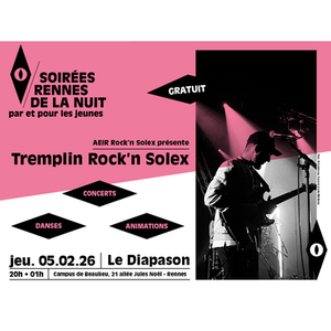 Illustration Tremplin Rock'n Solex