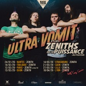 Illustration Ultra Vomit - Les Zéniths de la Puissance - Tournée