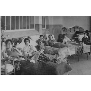 Illustration « Ultraviolette et le gang des cracheuses de sang » lecture et projection