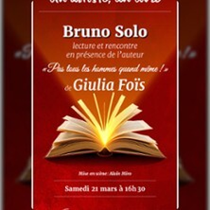 Illustration Un Artiste, Un Livre : Bruno Solo