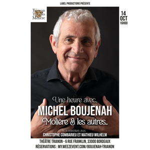 Illustration Une heure avec Michel Boujenah, Molière & les autres...