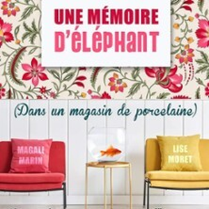 Illustration Une Mémoire d'Eléphant dans un Magasin de Porcelaine