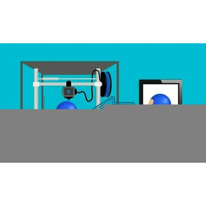 Illustration Utiliser une imprimante 3D