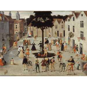 Illustration Œuvres carnavalesques et confettis