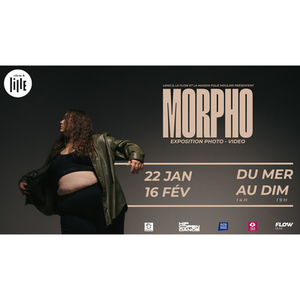 Illustration Vernissage de l'exposition MORPHO par Lemz.O