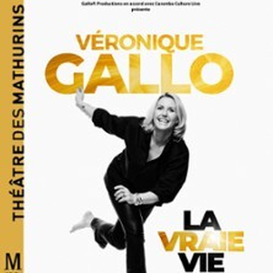 Illustration Véronique Gallo - La Vraie Vie - Théâtre des Mathurins, Paris