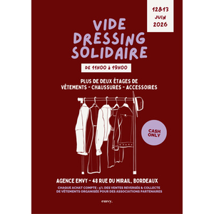 Illustration Vide dressing solidaire d'Emvy