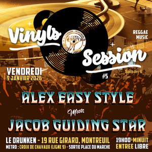 Illustration 🇯🇲 VINYLS SESSION // DJ SET : ALEX EASY STYLE + JACOB GUIDING STAR 🇯🇲