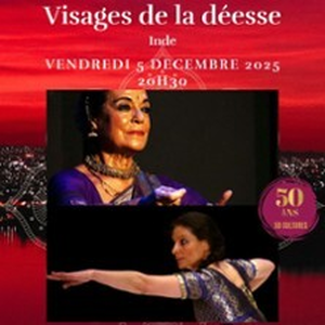 Illustration Visages de la déesse - Danses indiennes