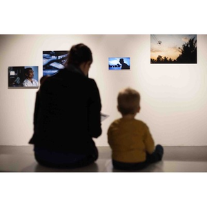 Illustration visite-atelier parent-enfant | Montre tes yeux, Mathieu Farcy