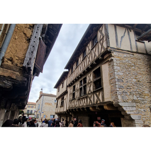 Illustration Visite commentée à 3 voix sur les maisons à pans de bois de Montricoux