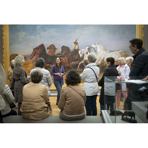 Illustration Visite Grands-parents super guides